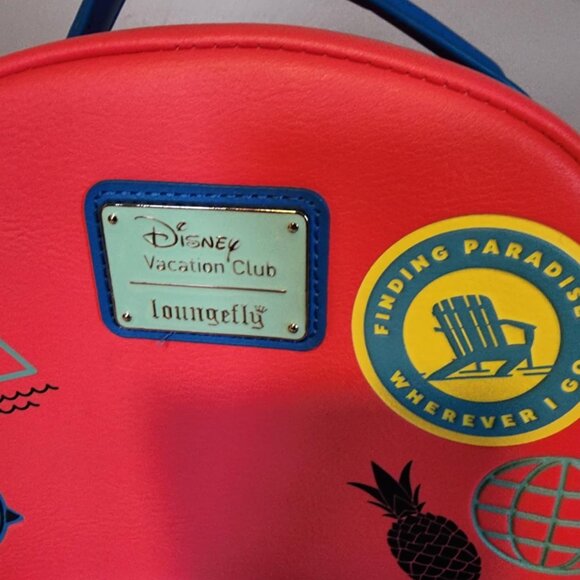 EUC Disney Vacation Club member Loungefly Backpack DVC "A Vacation of Adventure" - Picture 3 of 11